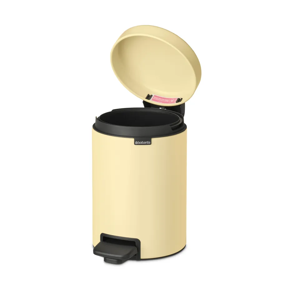 Cubo pedal newIcon 3L, Mellow Yellow Brabantia