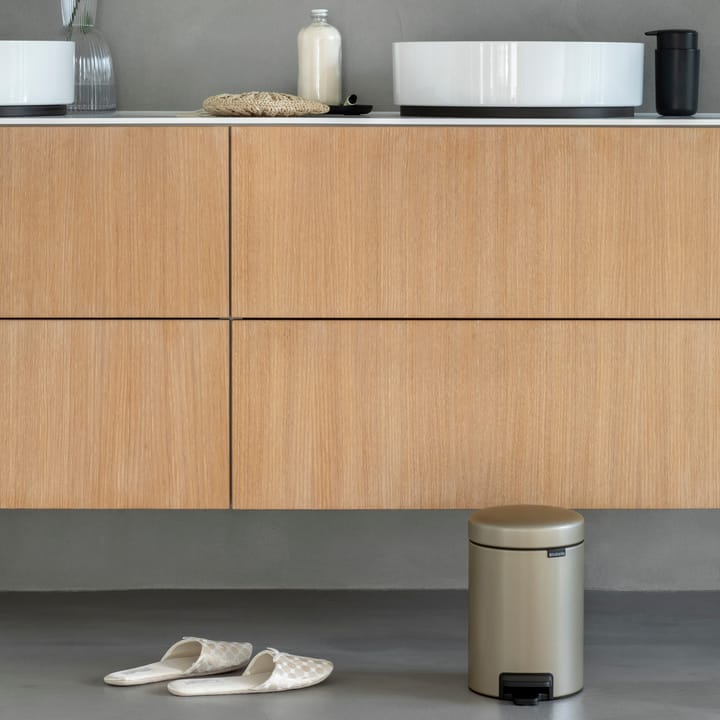 Cubo pedal newIcon 3L, Metallic Gold Brabantia