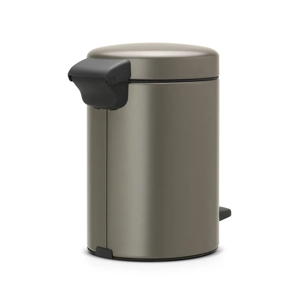 Cubo pedal newIcon 3L, Platinum Brabantia