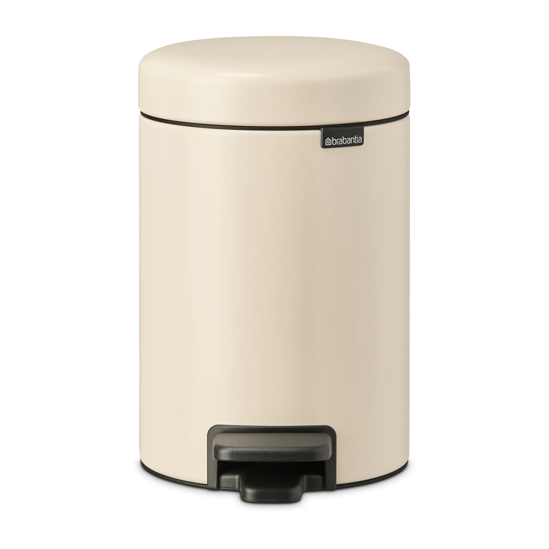 Cubo pedal newIcon 3L, Soft beige Brabantia