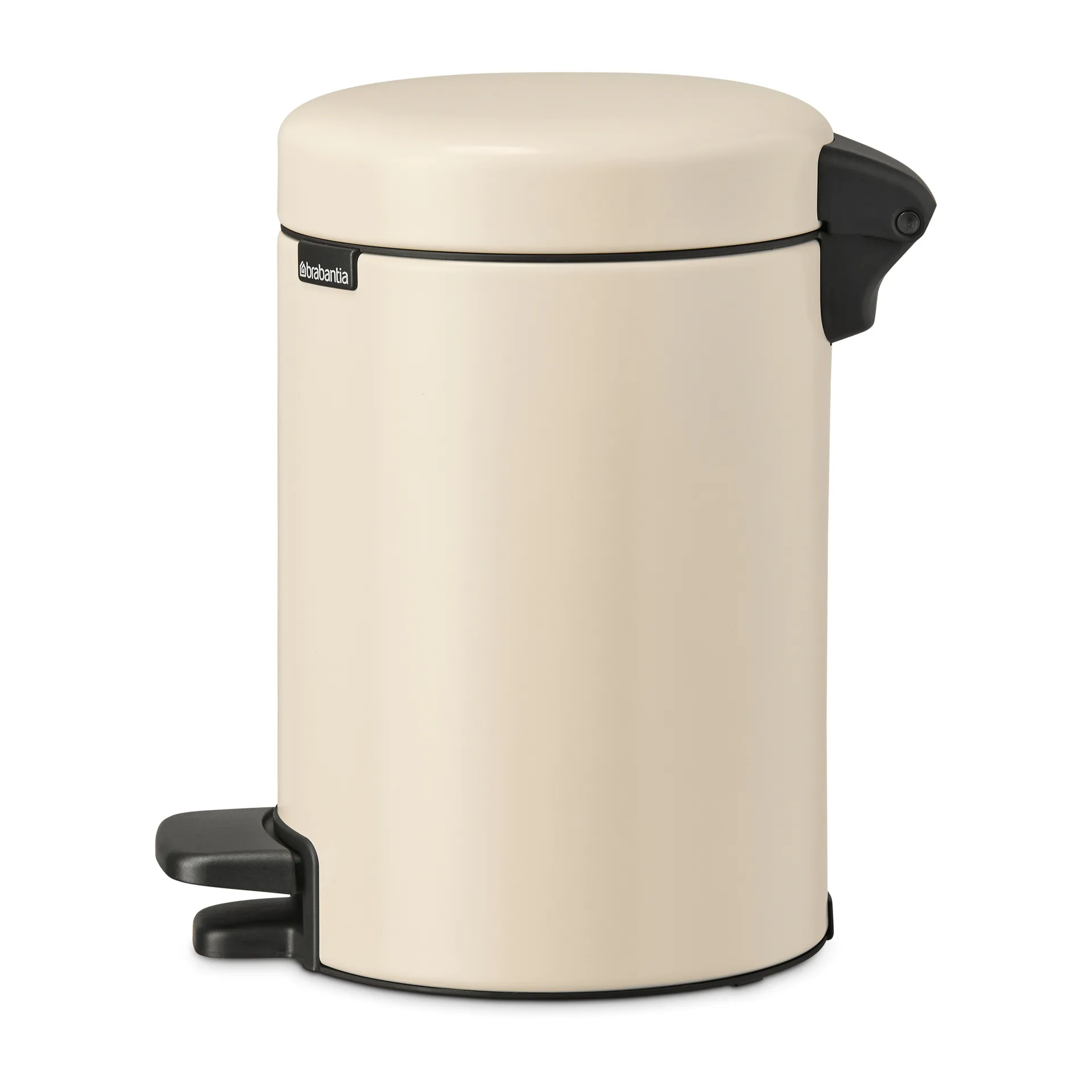 Cubo pedal newIcon 3L, Soft beige Brabantia