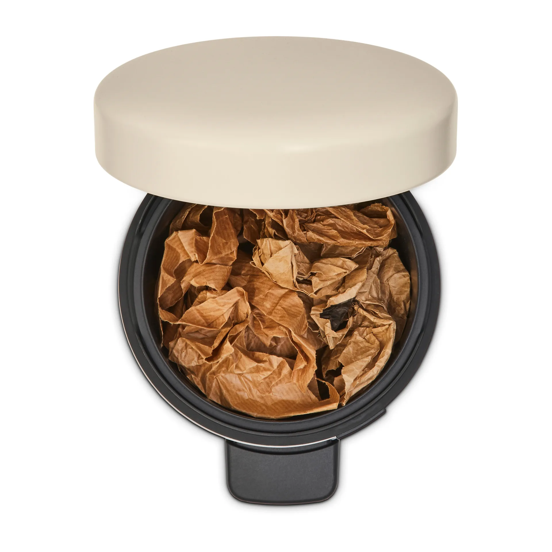 Cubo pedal newIcon 3L, Soft beige Brabantia