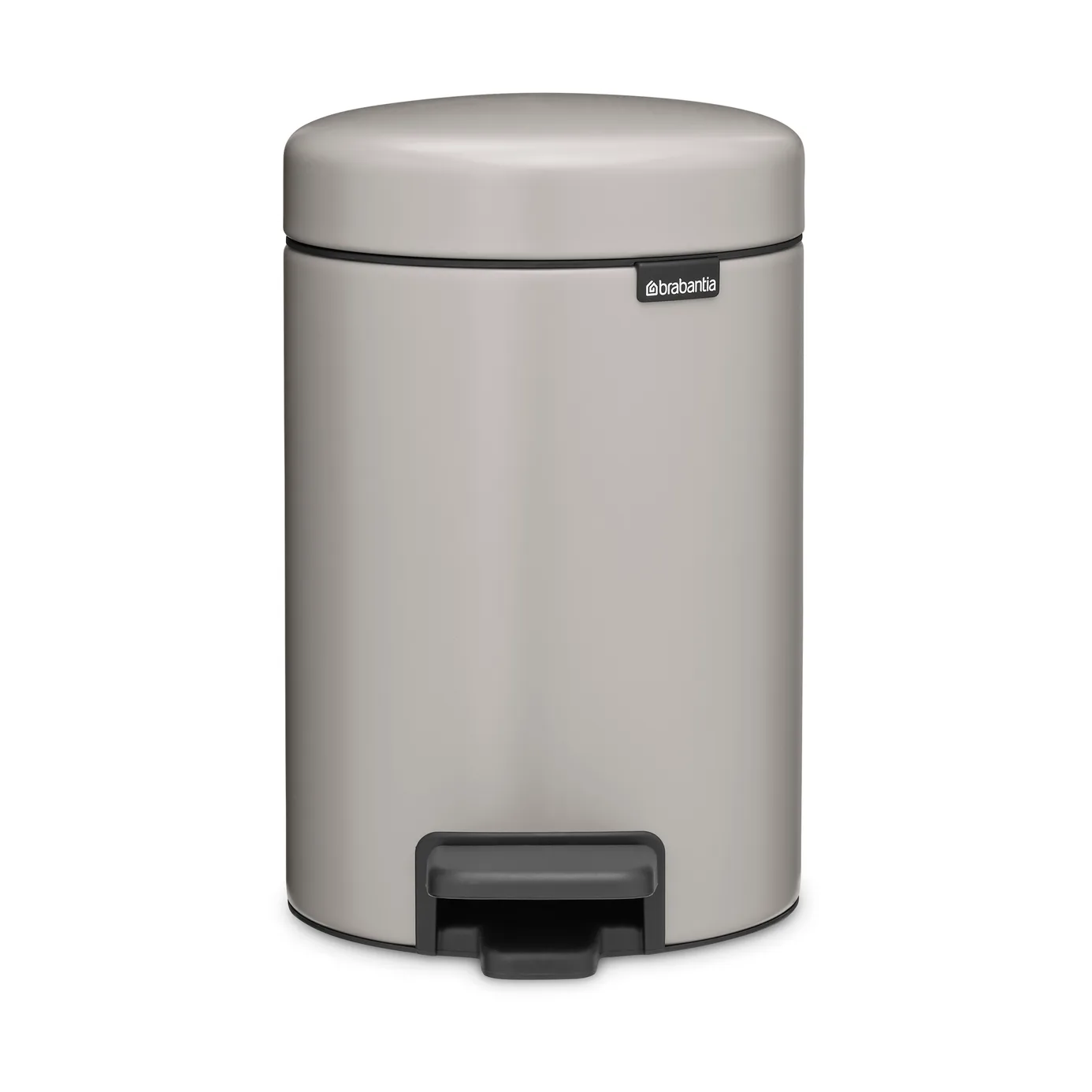 Cubo pedal newIcon 3L, Soft grey Brabantia