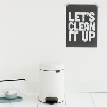Cubo pedal newIcon 3L - White (blanco) - Brabantia