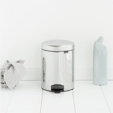 Cubo pedal newIcon 5L - Brilliant steel - Brabantia