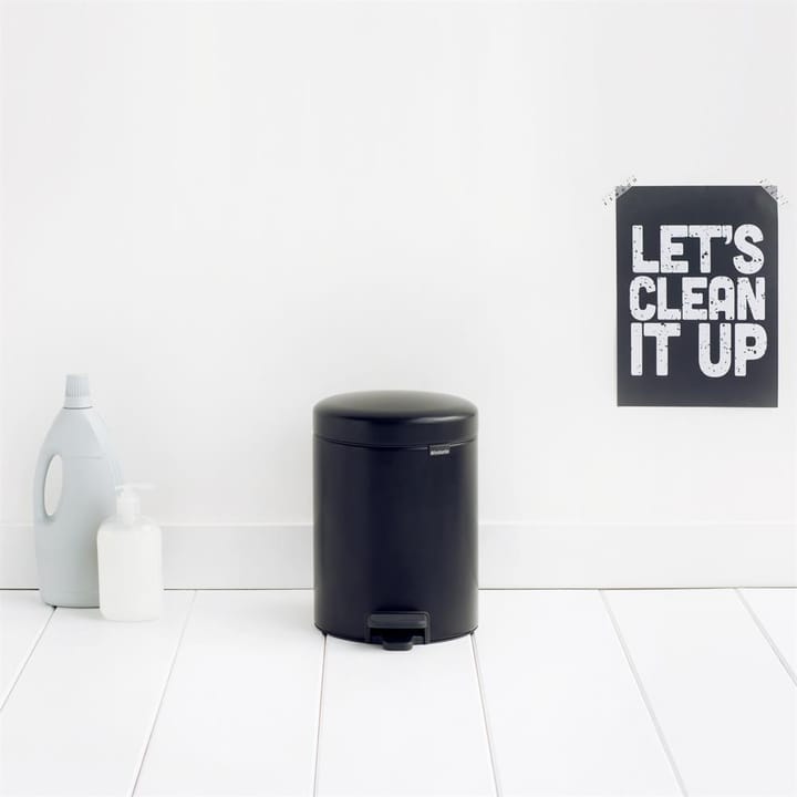 Cubo pedal newIcon 5L, Matt black (negro) Brabantia
