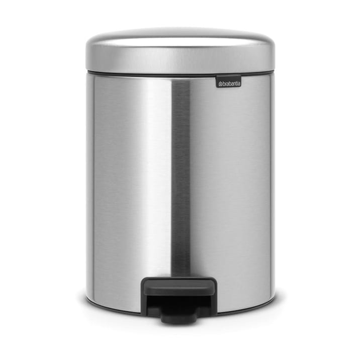 Cubo pedal newIcon 5L - Matt steel fingerprint proof - Brabantia