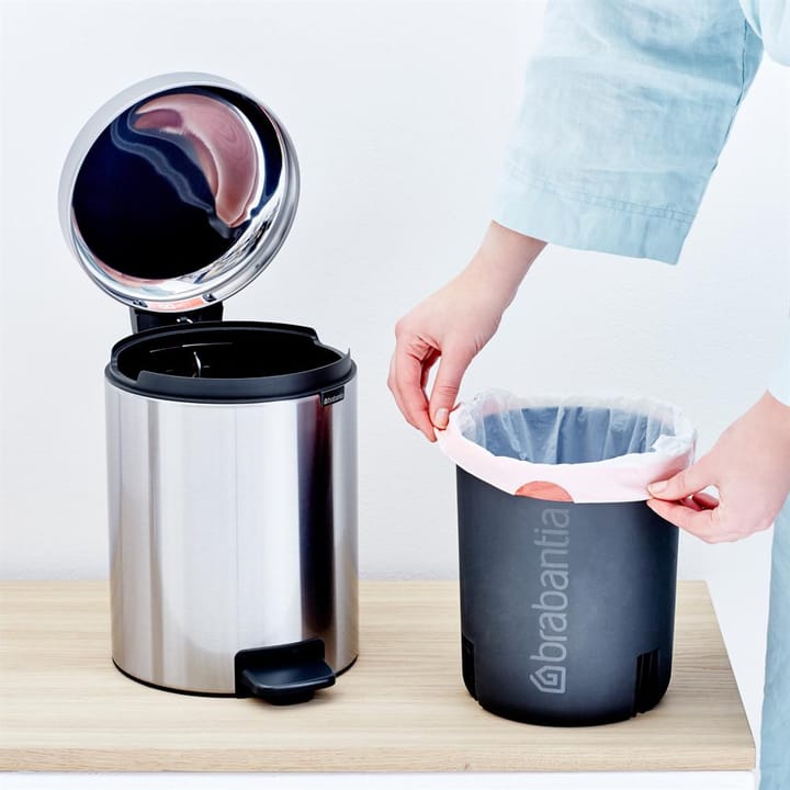 Cubo pedal newIcon 5L, Matt steel Brabantia