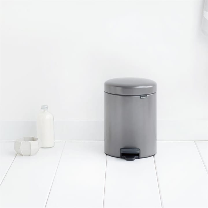 Cubo pedal newIcon 5L, Platinum Brabantia