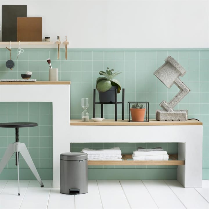 Cubo pedal newIcon 5L, Platinum Brabantia