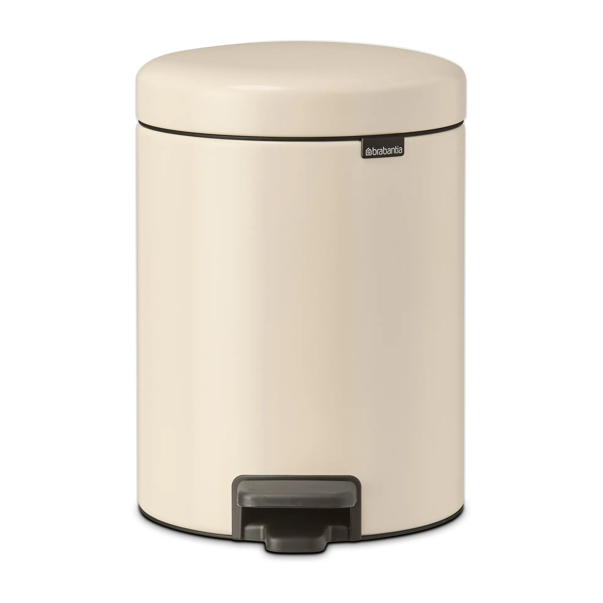 Cubo pedal newIcon 5L, Soft beige Brabantia