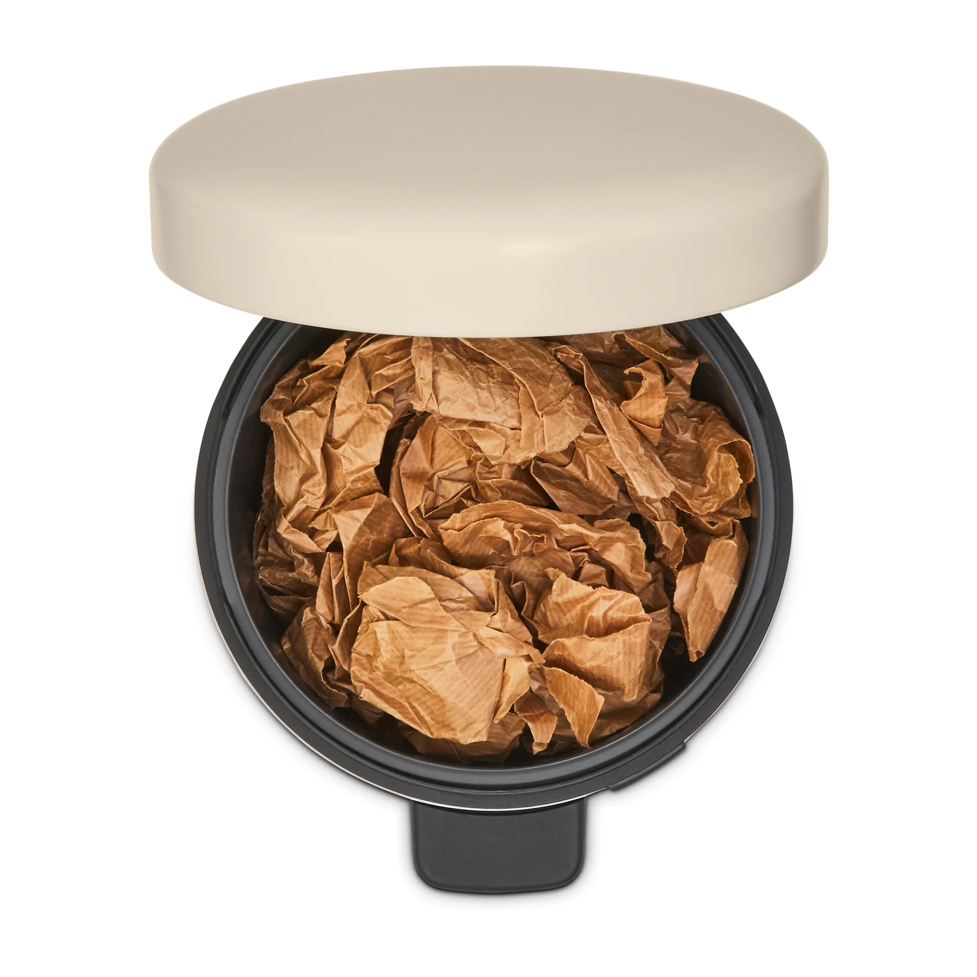 Cubo pedal newIcon 5L, Soft beige Brabantia