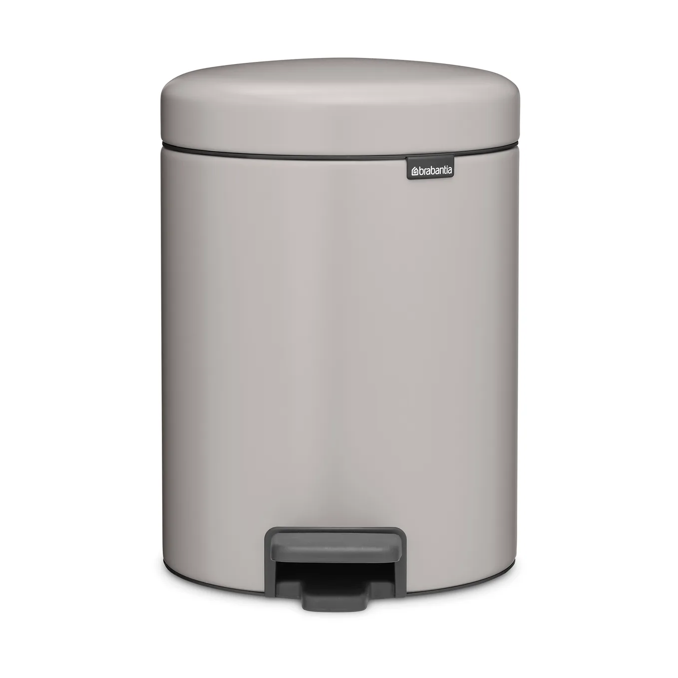 Cubo pedal newIcon 5L, Soft grey Brabantia