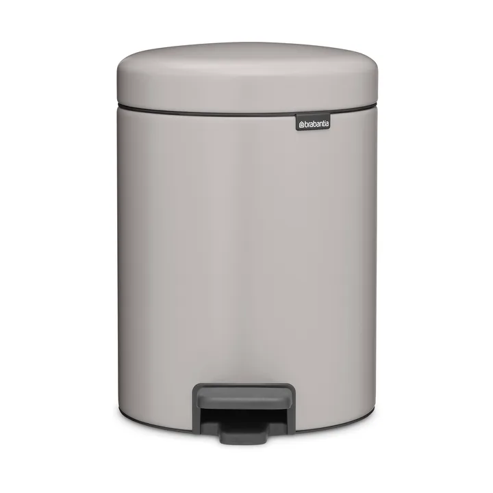 Cubo pedal newIcon 5L - Soft grey - Brabantia