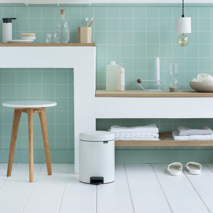Cubo pedal newIcon 5L, White (blanco) Brabantia