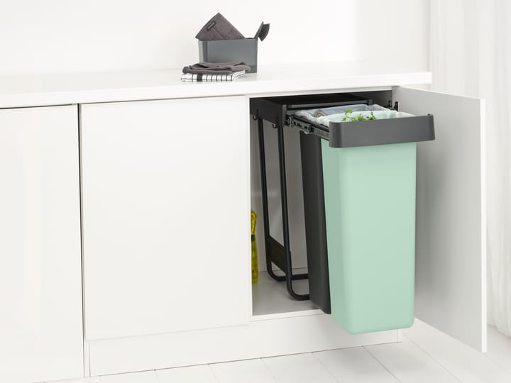 Cubos integrado Sort&Go, 2x30 L, Gris oscuro Brabantia
