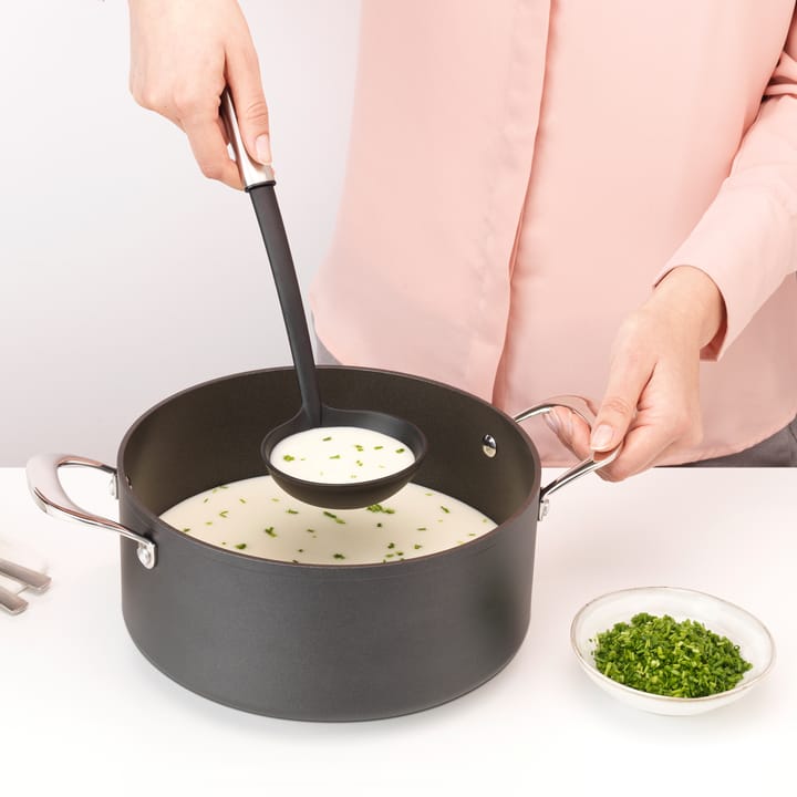 Cucharón sopero antiadherente Profile, acero inoxidable Brabantia
