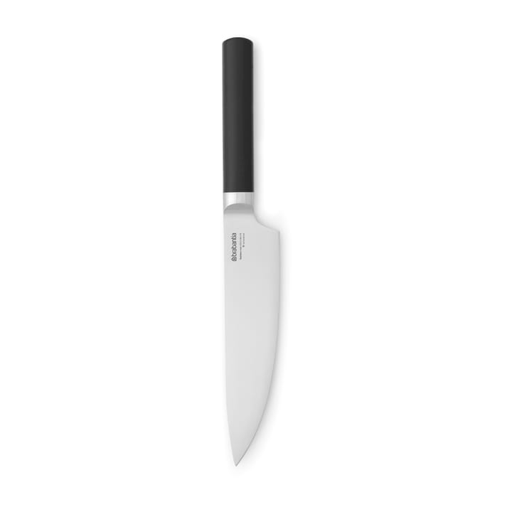 Cuchillo de chef Profile 34 cm - negro-acero inoxidable - Brabantia