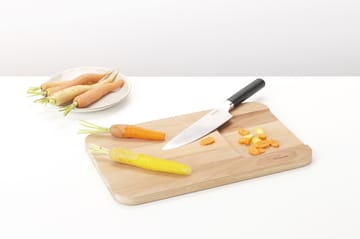 Cuchillo de chef Profile 34 cm - negro-acero inoxidable - Brabantia