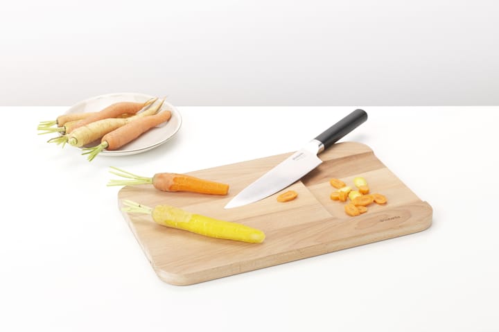 Cuchillo de chef Profile 34 cm, negro-acero inoxidable Brabantia