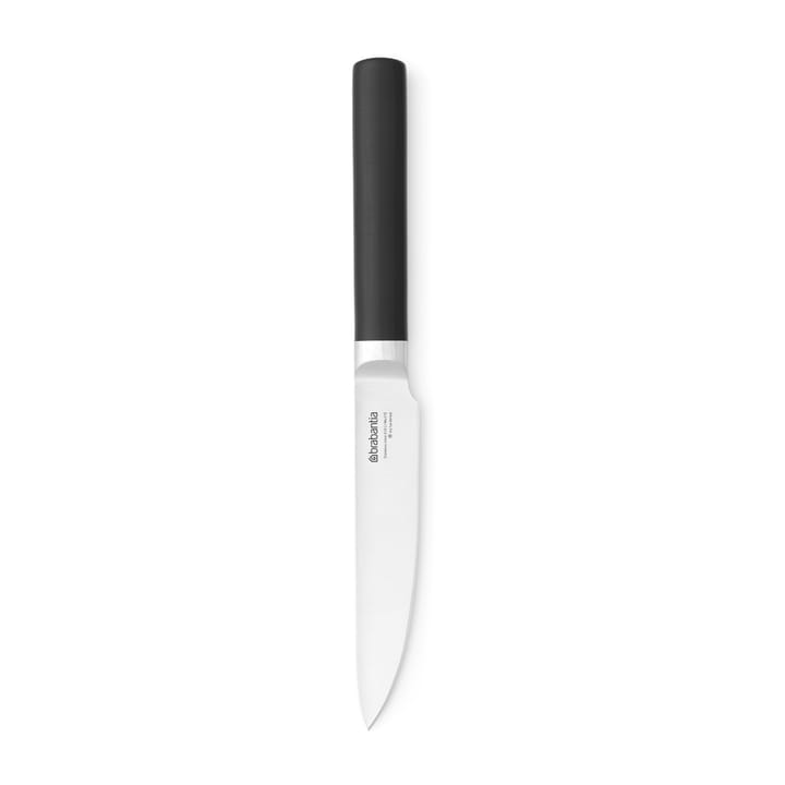 Cuchillo de verduras Profile 22 cm - negro-acero inoxidable - Brabantia
