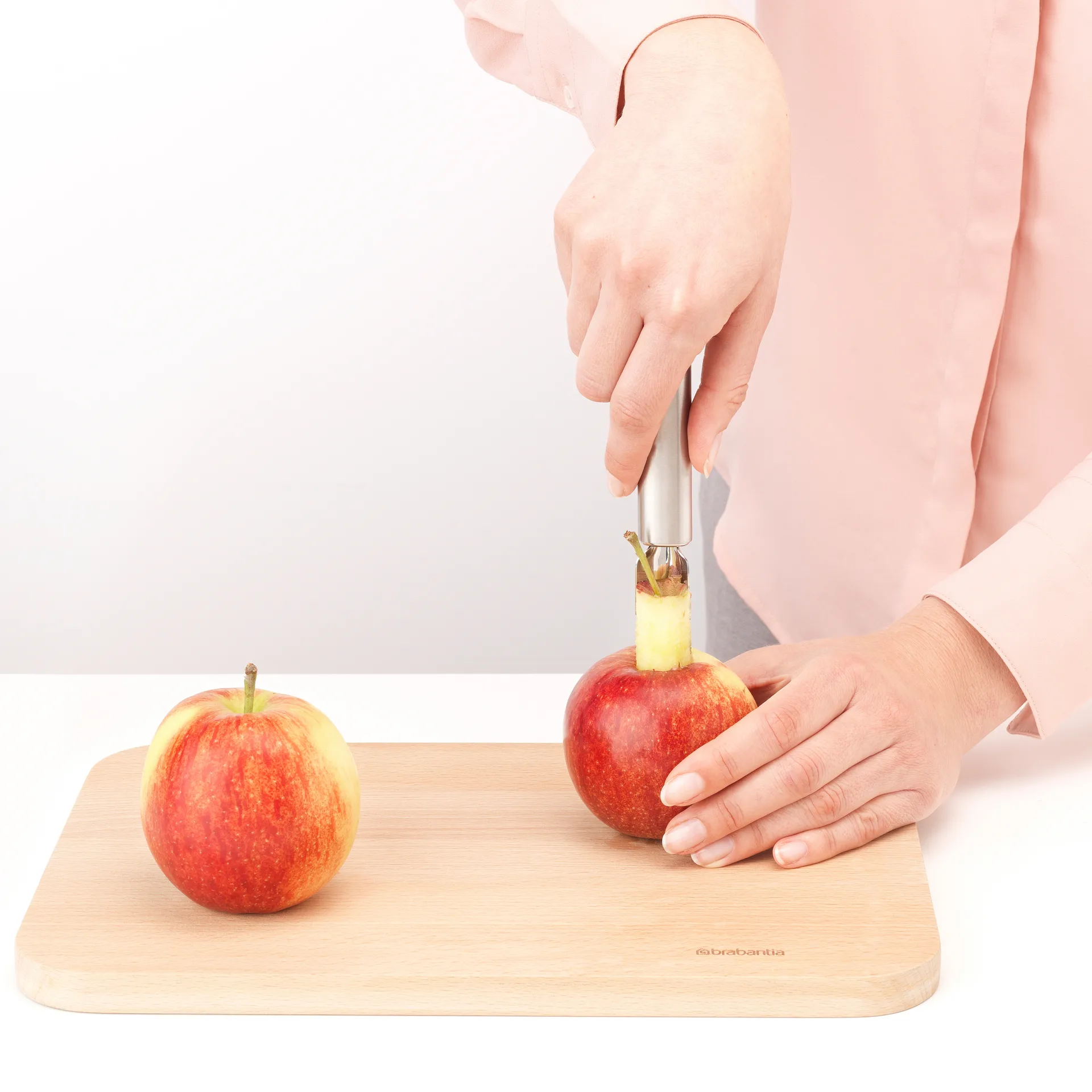 Descorazonador de manzanas Profile, acero inoxidable Brabantia