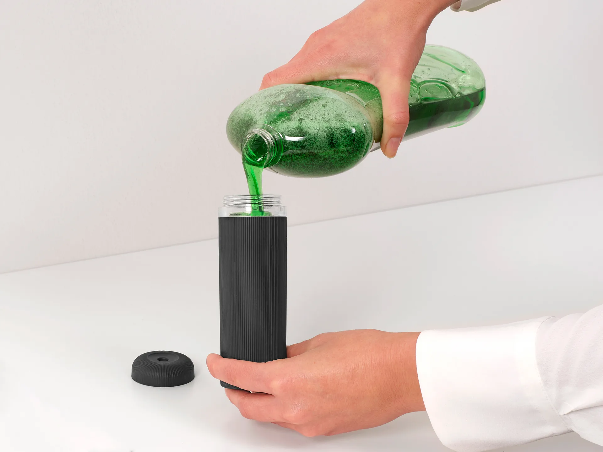 Dispensador de detergente SinkStyle, Mineral Infinite Grey Brabantia