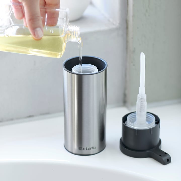 Dispensador de jabón Brabantia, acero mate Brabantia