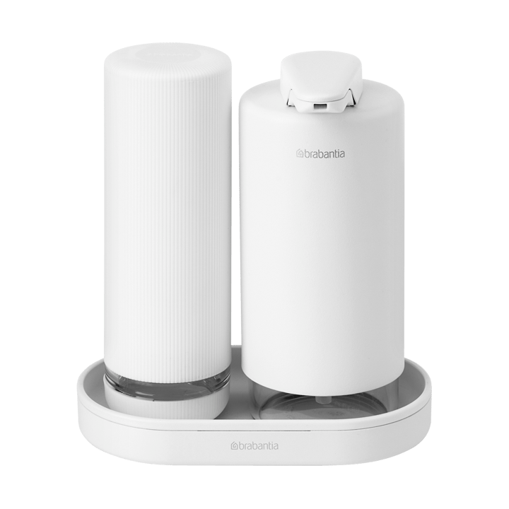 Dispensador de jabón / detergente SinkStyle, set - Mineral Fresh White - Brabantia