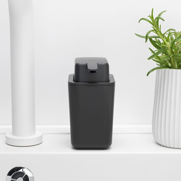 Dispensador de jabón para cocina Brabantia 11,5 cm - gris oscuro - Brabantia