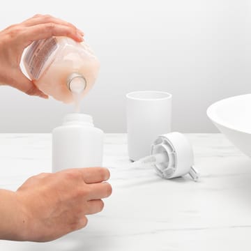 Dispensador de jabón ReNew Brabantia 14 cm - blanco - Brabantia