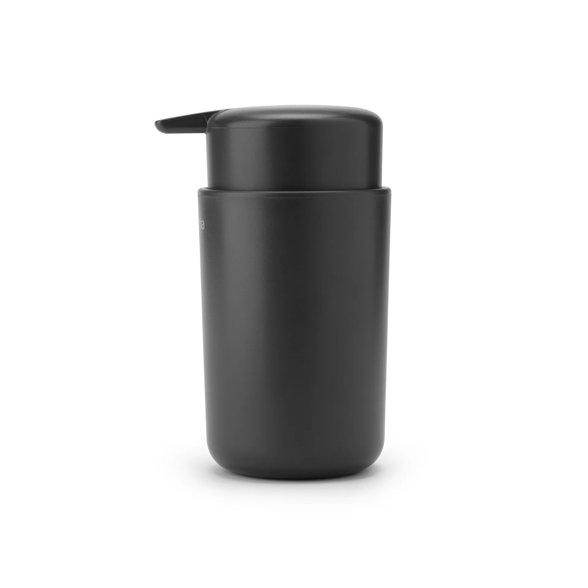 Dispensador de jabón ReNew Brabantia 14 cm, gris oscuro Brabantia
