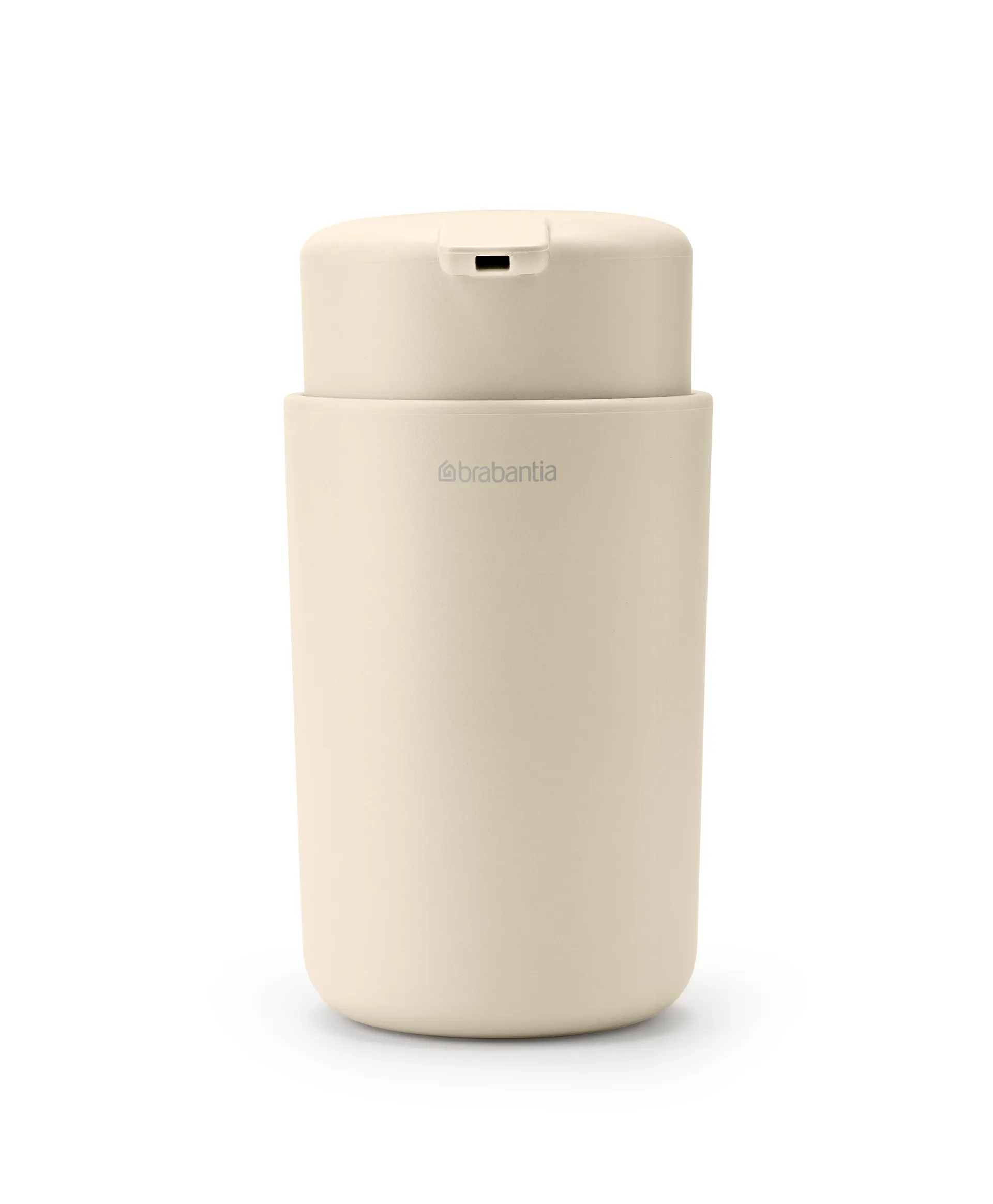 Dispensador de jabón ReNew Brabantia 14 cm, Soft Beige Brabantia