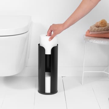 Dispensador de rollos de papel higiénico ReNew Brabantia - Matt black - Brabantia