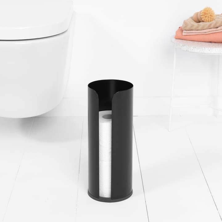 Dispensador de rollos de papel higiénico ReNew Brabantia, Matt black Brabantia