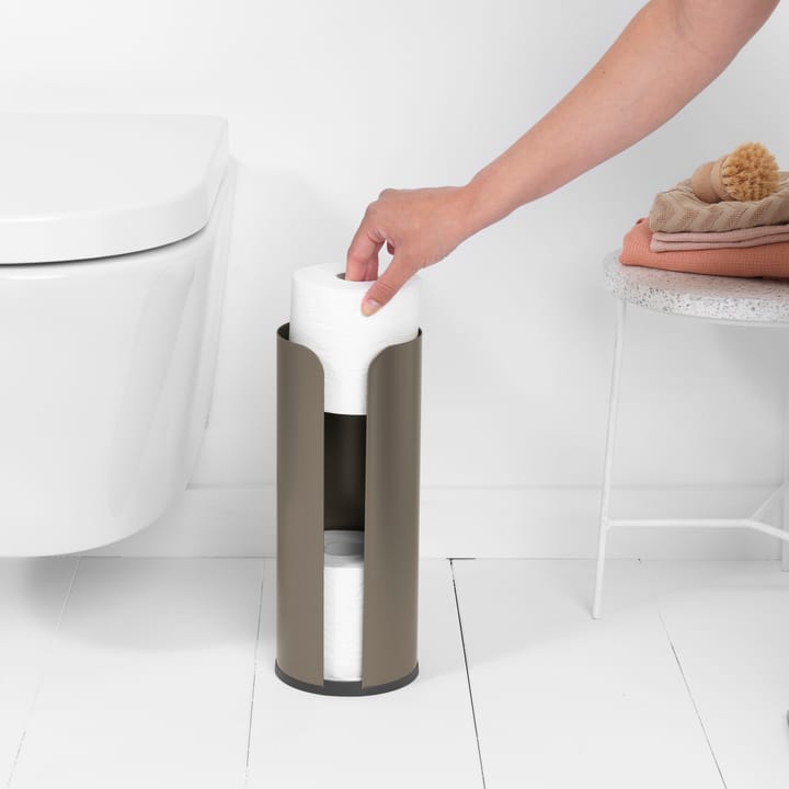 Dispensador de rollos de papel higiénico ReNew Brabantia, Platinum Brabantia