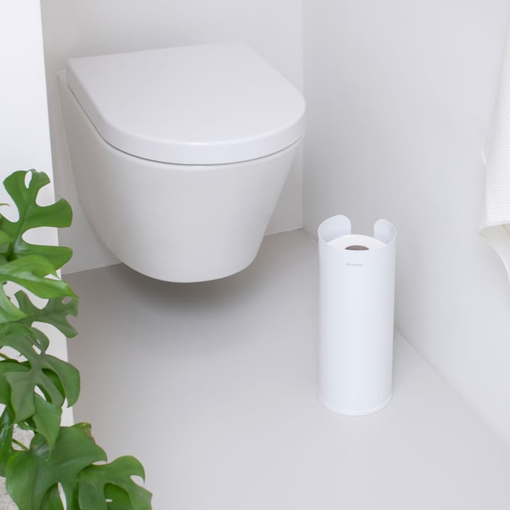 Dispensador de rollos de papel higiénico ReNew Brabantia, White Brabantia