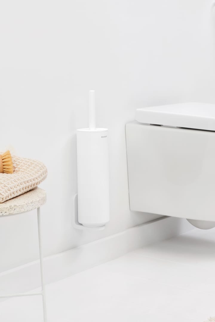 Escobilla con soporte MindSet, Mineral Fresh White, silicone Brabantia