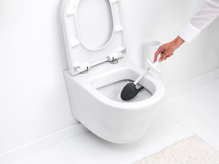 Escobilla con soporte MindSet, Mineral Fresh White, silicone Brabantia