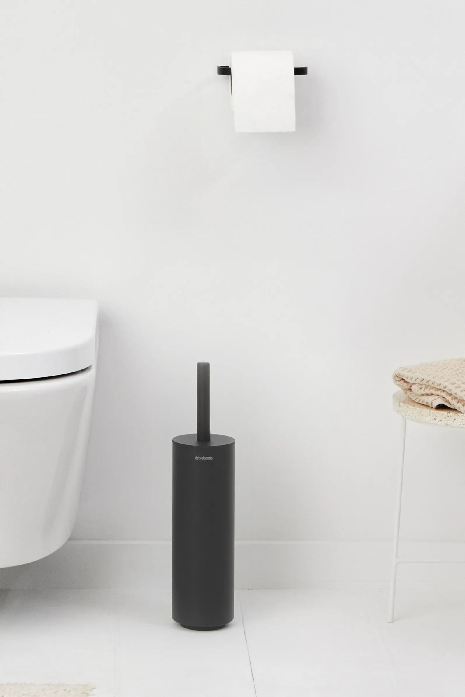 Escobilla con soporte MindSet, Mineral Infinite Grey, silicone Brabantia