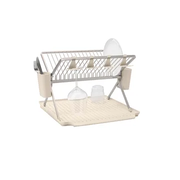 Escurreplatos plegable Sinkside 51 cm - Soft Beige - Brabantia