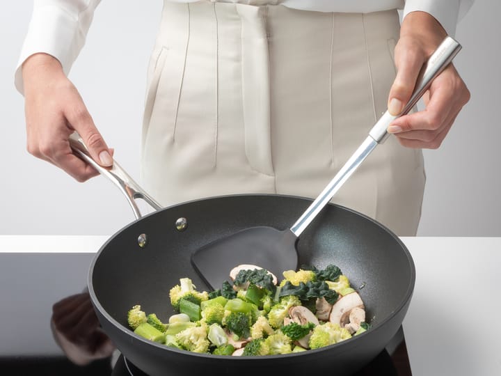 Espátula wok Profile silicona, acero inoxidable Brabantia