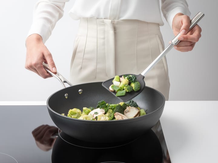 Espátula wok Profile silicona, acero inoxidable Brabantia