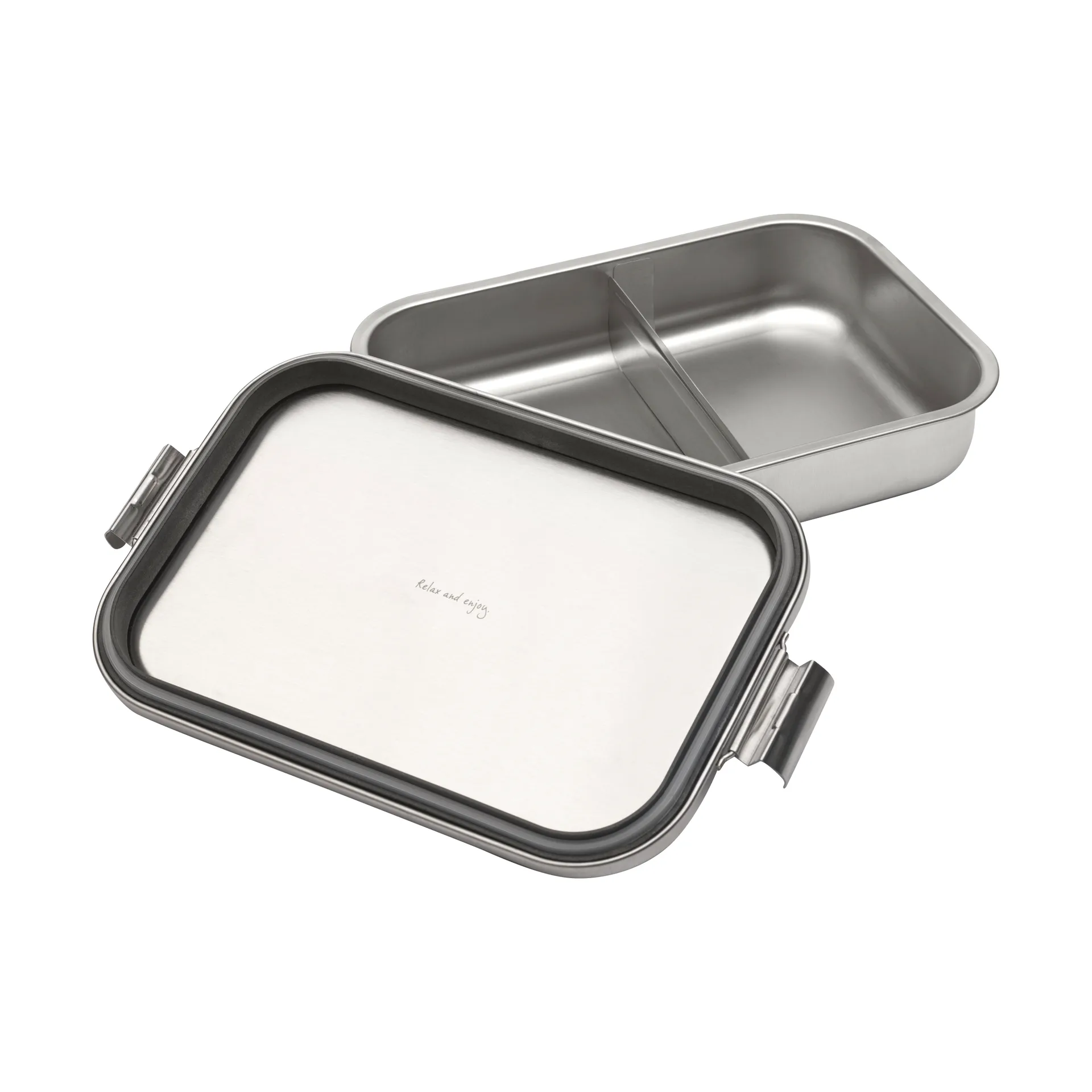 Fiambrera acero Make & Take bento grande, Acero inoxidable mate Brabantia