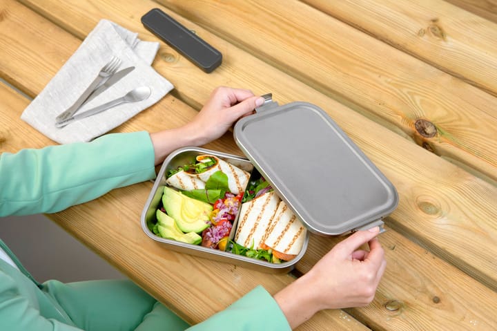 Fiambrera acero Make & Take bento grande, Acero inoxidable mate Brabantia