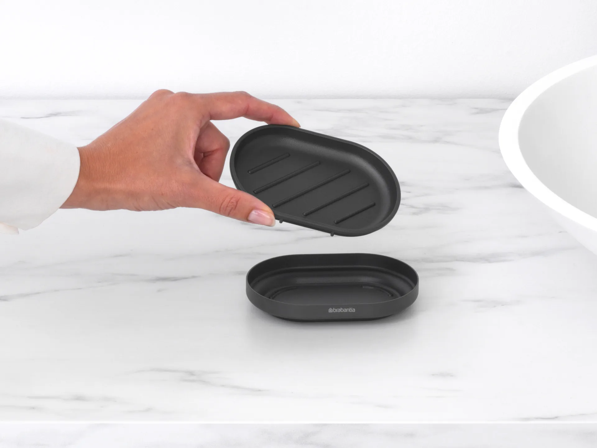 Jabonera MindSet, Mineral Infinite Grey Brabantia