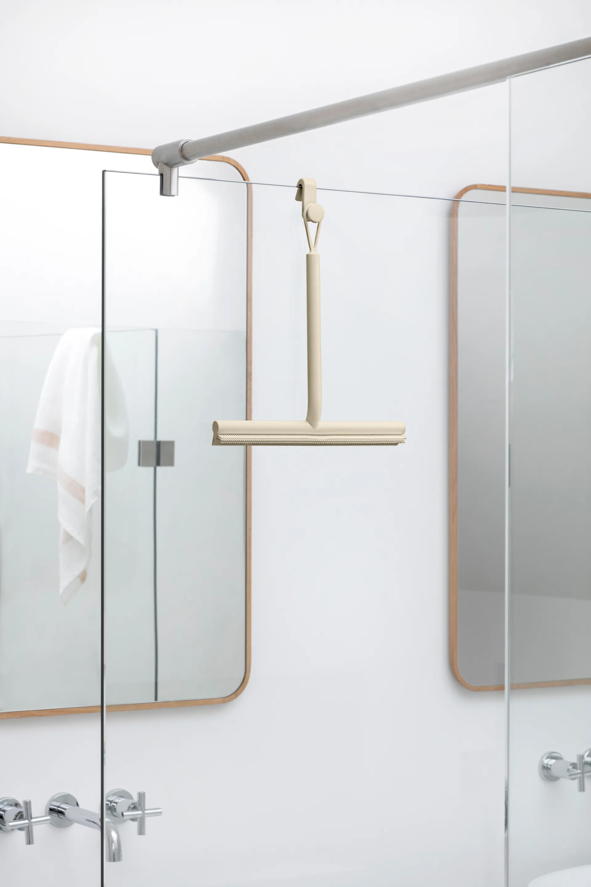 Limpiacristales para ducha Brabantia ReNew, Soft Beige Brabantia