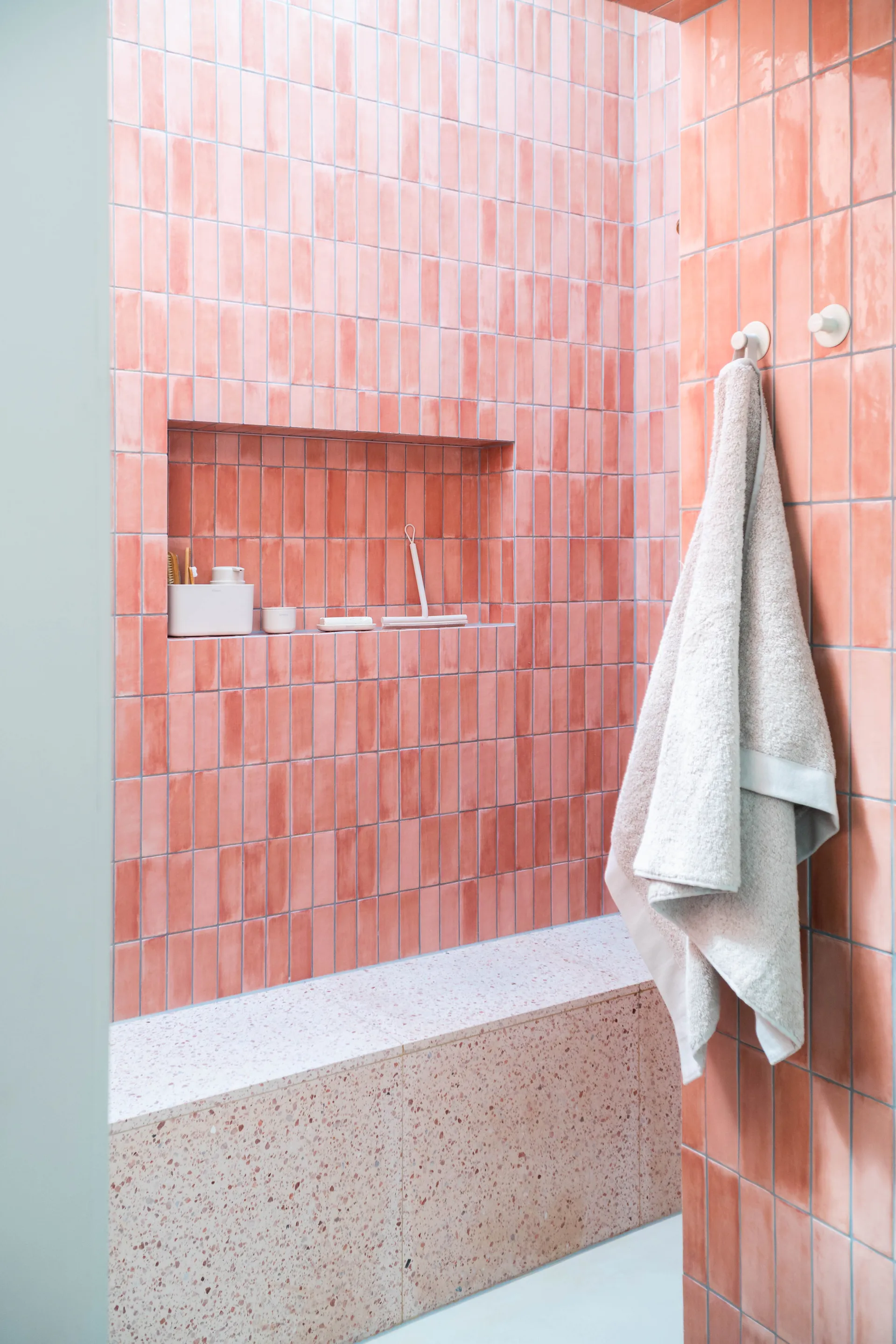 Limpiacristales para ducha Brabantia ReNew, Soft Beige Brabantia