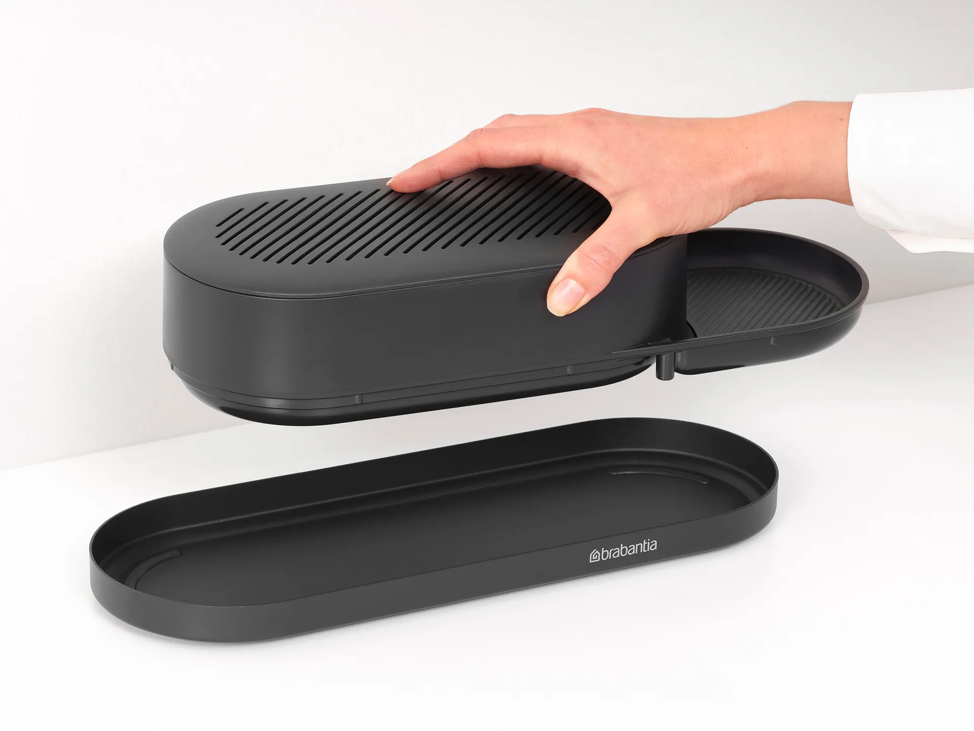 Organizador de fregadero SinkStyle, Mineral Infinite Grey Brabantia