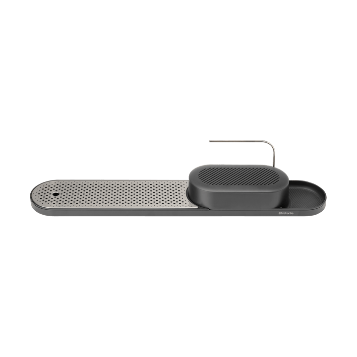 Organizador de fregadero SinkStyle, set de 2 piezas, Mineral Infinite Grey Brabantia